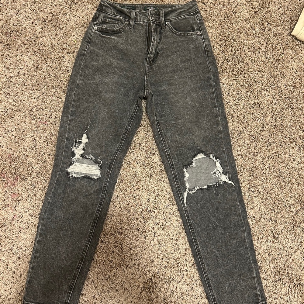 Wild fable black washed jeans size 00